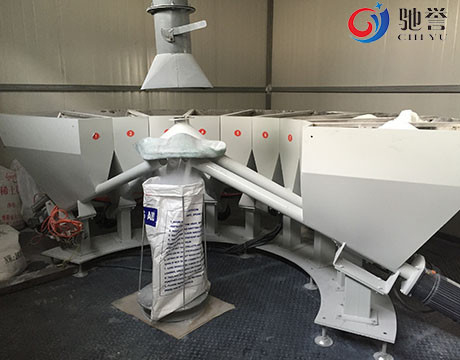 Additives Automatic Weighing Dosing System For PVC Window Profile Extrusion Line