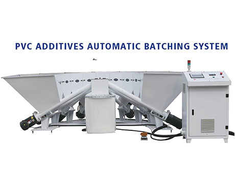 PVC Mixer With Automatic Chemical Dosing System Pneumatic Vacuum Conveyor Extruder Machine