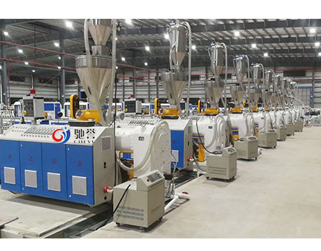 Automatic Feeding Weighing Mixing Compounding System For PE Wood Plastic Extrusion