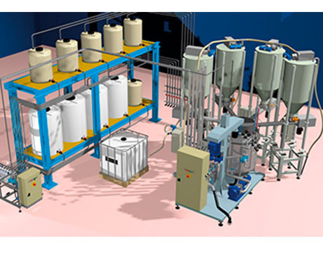 Liquid Dosing Mixing System For Chemical Industry