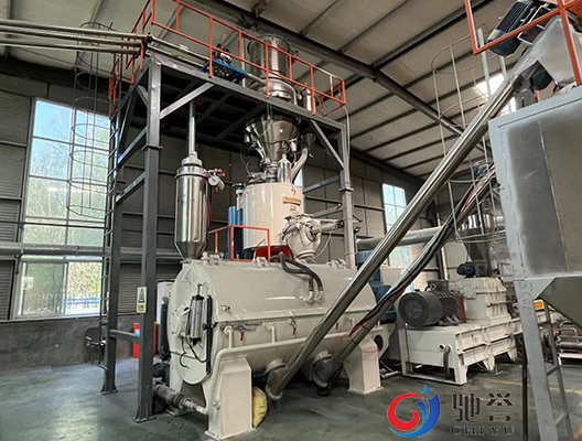 Plastic Mixing Machine PVC Mixer With Vacuum Conveying Dosing System