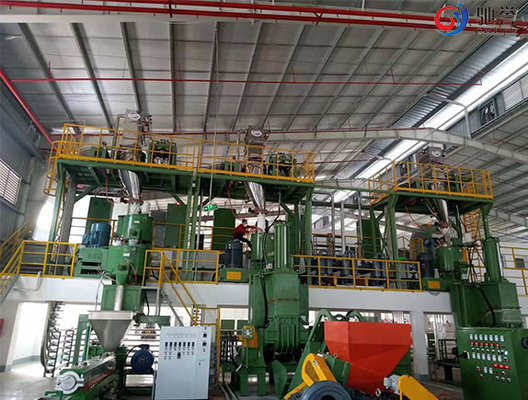 Automatic Dosing Mixing Conveying System For PVC Cable