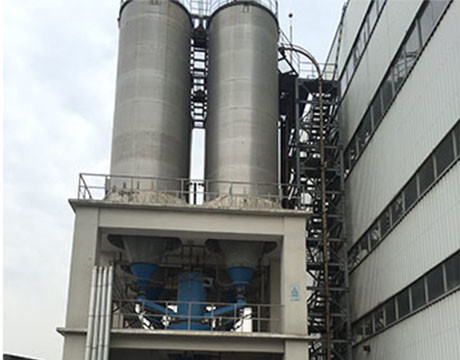 Long Distance Dense Phase Pneumatic Conveying System