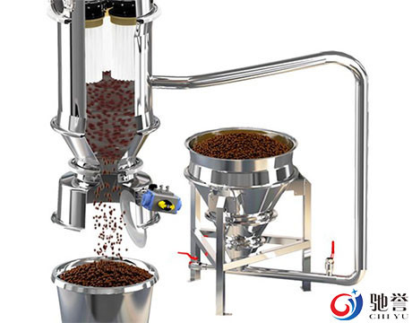 Horizontal Ribbon Blender Powder Mixer With Vacuum Conveyor