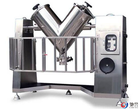 V Blender And Powder Mixer For Mixing Powder With Dosing System