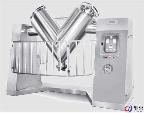 V Blender And Powder Mixer For Mixing Powder With Dosing System
