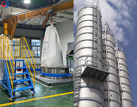 Powder Dilute Phase Pneumatic Conveying Systems Bulk Bag Loading Systems