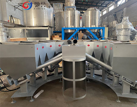 Chemical Additives Automatic Weighing Dosing System For Powder Mixing Machine