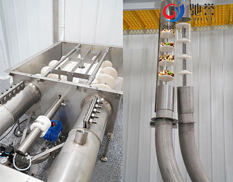 Tube Chain Feeding Conveying System For Powder And Granules With Dosing Equipment