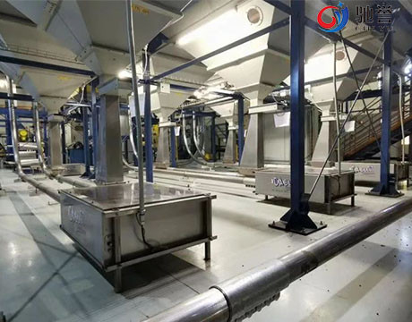 Tube Chain Feeding Conveying System For Powder And Granules With Dosing Equipment