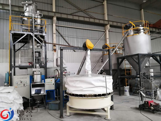 Automatic Feeding Mixing Conveying System For WPC Door Frame Profile Extrusion Line