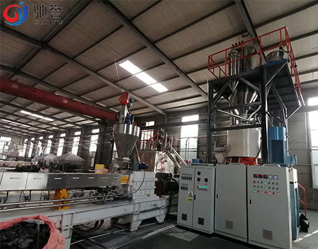 Automatic Feeding Mixing Conveying System For WPC Door Frame Profile Extrusion Line