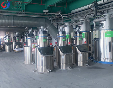 Automatic Feeding Dosing Mixing Compounding System For SPC/WPC/LVT Floor Extruder Line