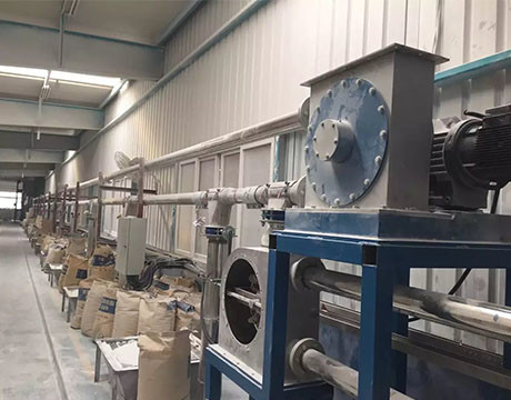 Tube Chain Conveyor Automatic Conveying System Extruder Feeding Machine