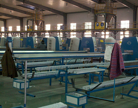 Tube Chain Conveyor Automatic Conveying System Extruder Feeding Machine