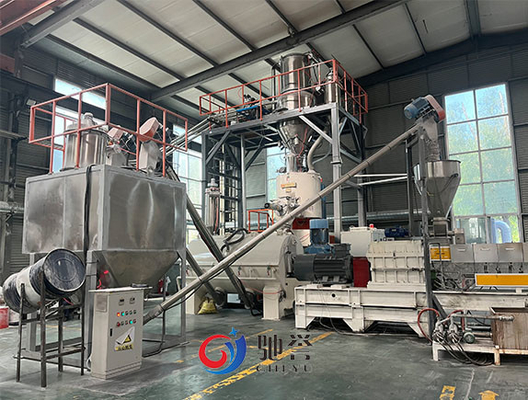 Powder Mixer PVC Mixing Machine Raw Materials Loading Hopper