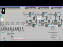 Automatic Feeding Weighing Mixing Conveying System For SPC Floor Production Line